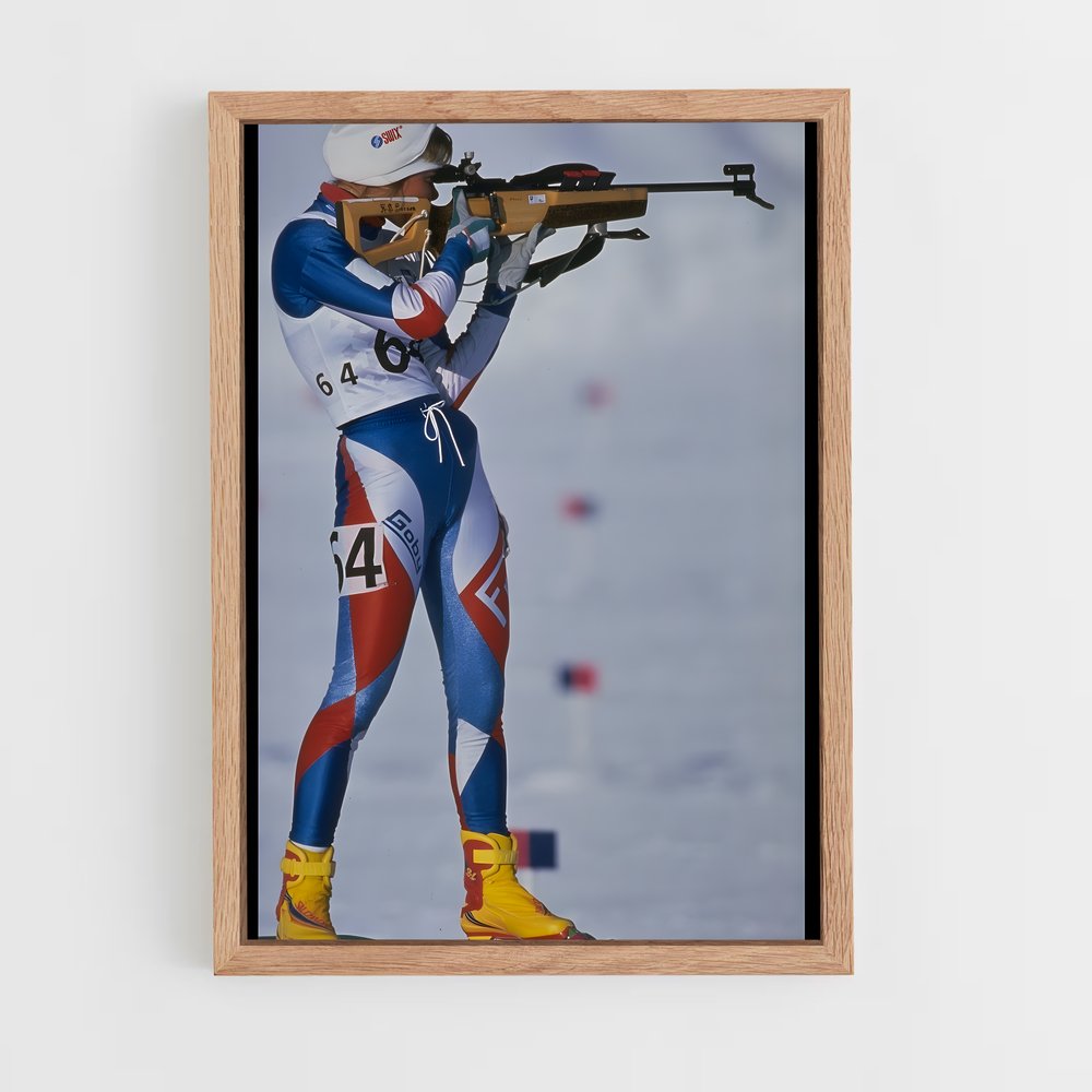 Poster Viseur de Glisse – affiche Jeux Olympiques (vue 4)